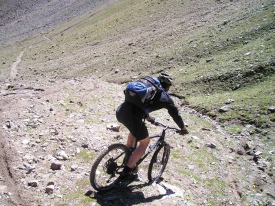 downhill