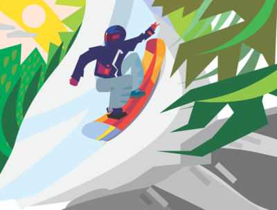 snowboard