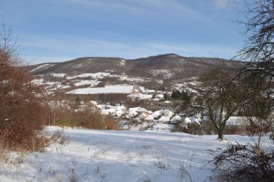 pohled na vesnici